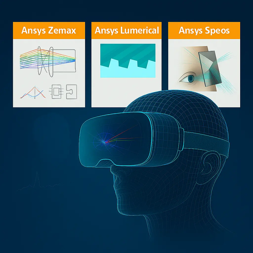 AR_VR webinar AR/VR用光学シミュレーション:Ansys Zemax、Lumerical、SpeosでのVRヘッドセット光学設計事例